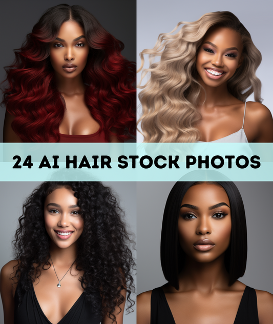 24 AI Hair Stock Photos