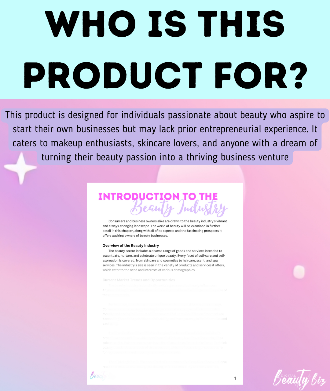 Glam Guide: How To Start a Beauty Business Workbook