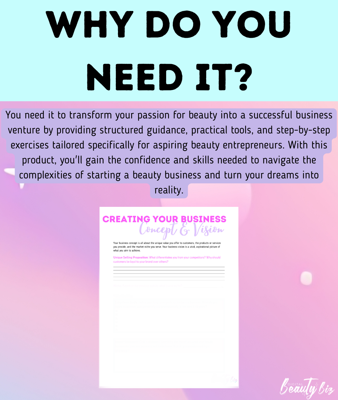 Glam Guide: How To Start a Beauty Business Workbook