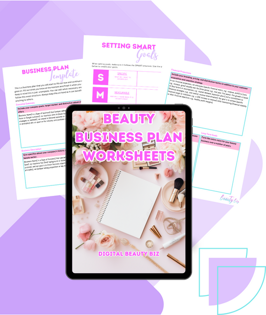 Beauty Business Plan Worksheets