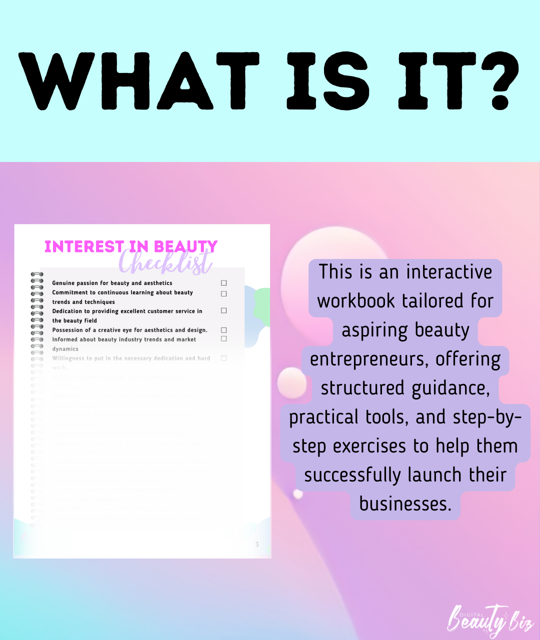 Glam Guide: How To Start a Beauty Business Workbook